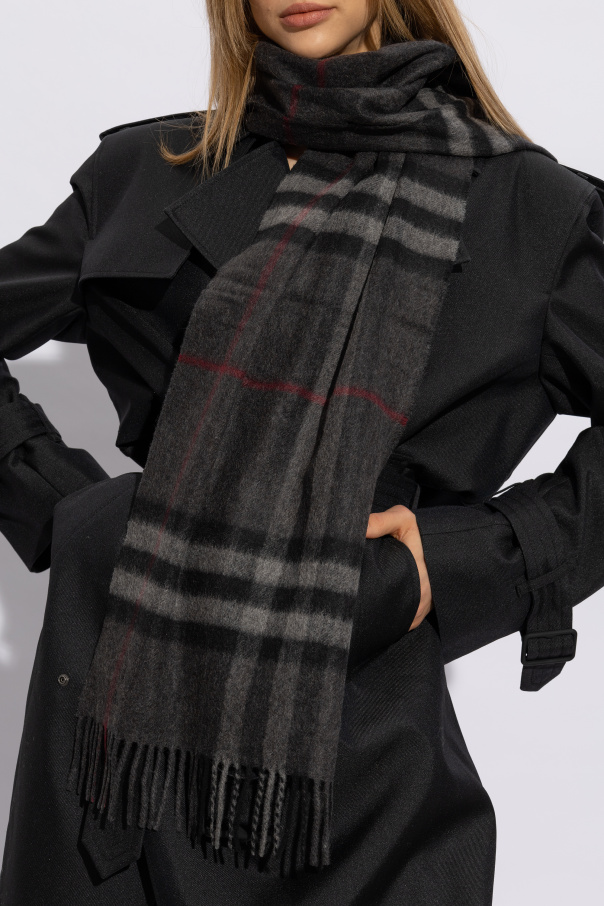 Black Cashmere Scarf Burberry Burberry Kids Girls Polo Shirts for Kids Biname fmedShops CV